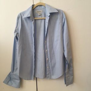 Non-iron Brooks Brothers shirt with French cuffs